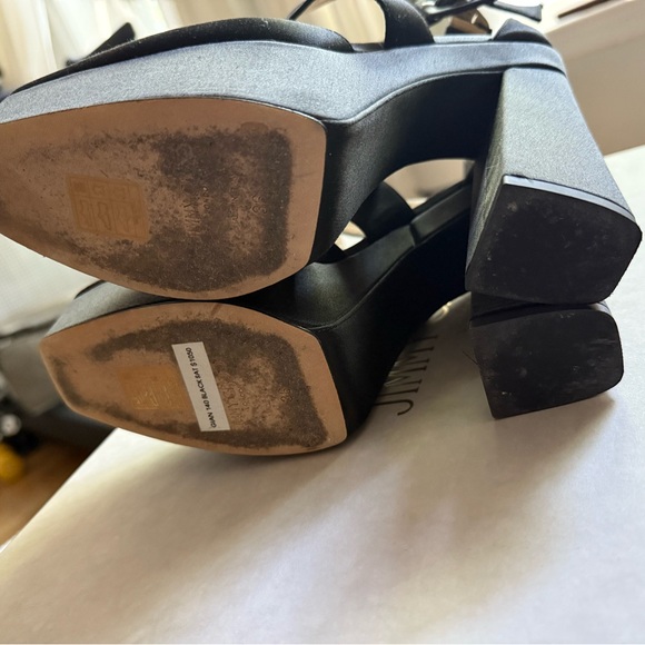 Jimmy Choo Black Platform Shoes